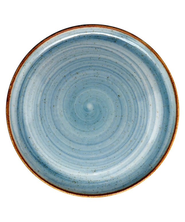Đĩa Tròn Artisan GET 22.9 cm - Sứ Porcelain, Xanh Dương (PA1604712324)