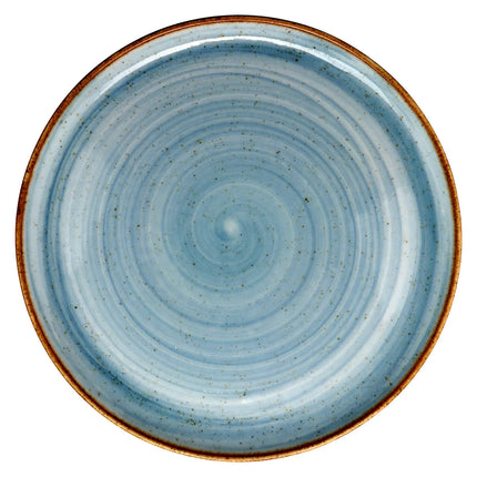 Đĩa Tròn Artisan GET 22.9 cm - Sứ Porcelain, Xanh Dương (PA1604712324)