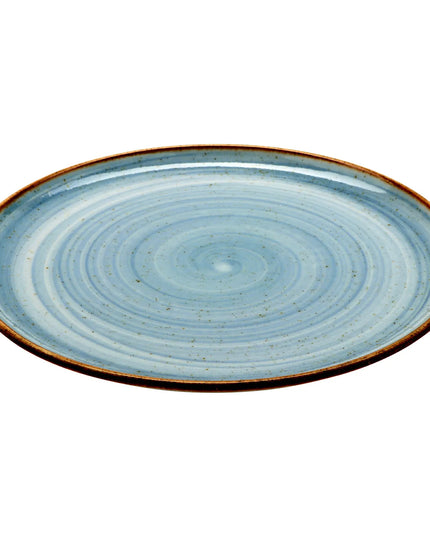 Đĩa Tròn Artisan GET 22.9 cm - Sứ Porcelain, Xanh Dương (PA1604712324)