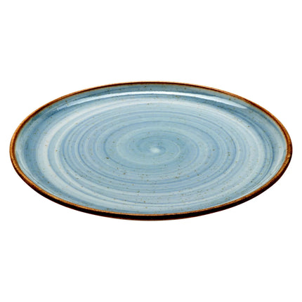 Đĩa Tròn Artisan GET 22.9 cm - Sứ Porcelain, Xanh Dương (PA1604712324)