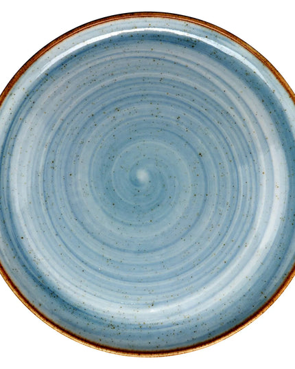 Đĩa Tròn Artisan GET 22.9 cm - Sứ Porcelain, Xanh Dương (PA1604712324)