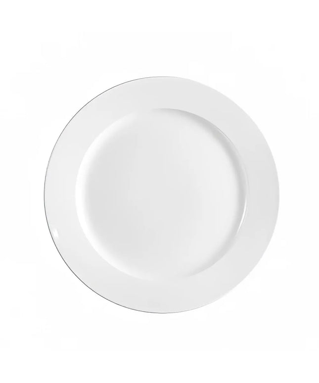 Đĩa Tròn CAC 30.5cm Dòng Franklin - Sành, Màu European White (FR-21)