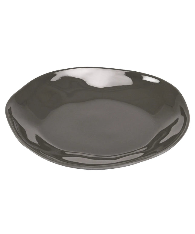 Đĩa Tròn Cal-Mil 22304-10-101 Melamine 26 cm, Màu Đen