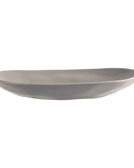 Đĩa Tròn Cal-Mil 22304-10-102 Melamine Marin 26 cm, Màu Xám Tro