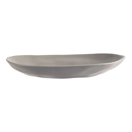 Đĩa Tròn Cal-Mil 22304-10-102 Melamine Marin 26 cm, Màu Xám Tro