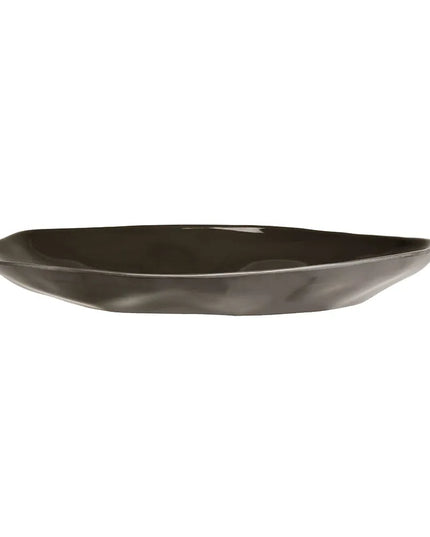 Đĩa Tròn Cal-Mil 22304-7-101 Melamine Marin 16.5 cm, Màu Tro Đậm