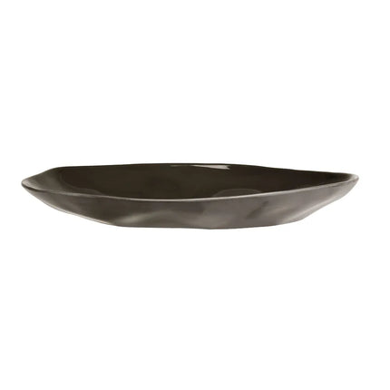 Đĩa Tròn Cal-Mil 22304-7-101 Melamine Marin 16.5 cm, Màu Tro Đậm