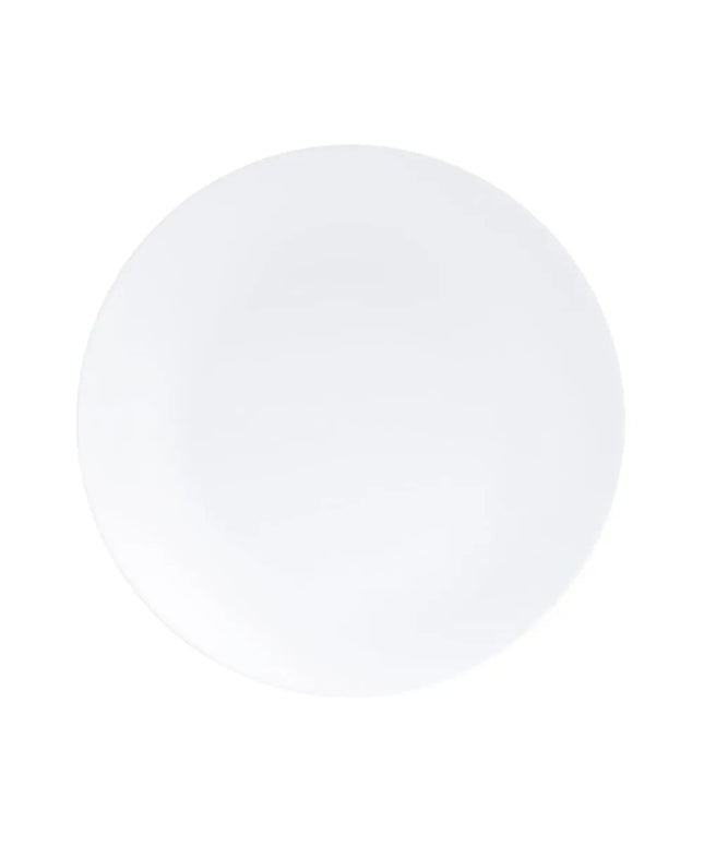Đĩa Tròn Cal-Mil 22390-7-15 Melamine Coupe 17.8 cm, Trắng/Bề Mặt Nhám