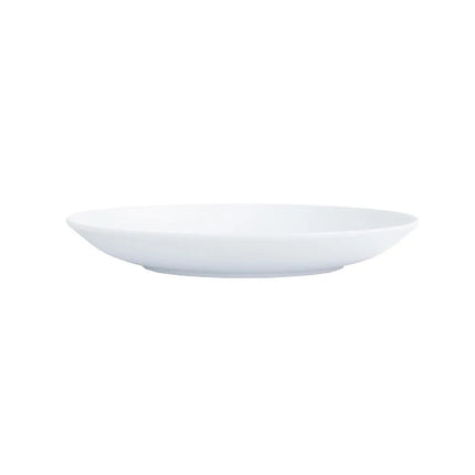 Đĩa Tròn Cal-Mil 22390-7-15 Melamine Coupe 17.8 cm, Trắng/Bề Mặt Nhám