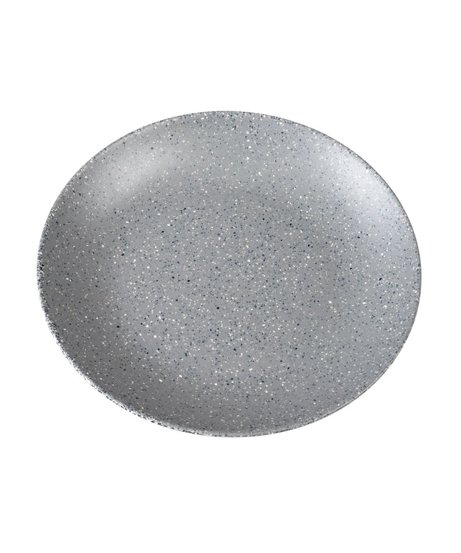 Đĩa Tròn Cal-Mil 22390-9-121 Melamine 22.9 cm, Màu Xám