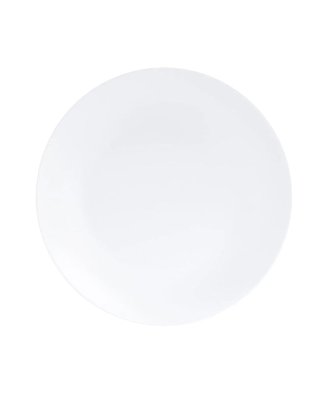 Đĩa Tròn Cal-Mil 22390-9-15 Melamine Coupe 22.9 cm, Trắng/Bề Mặt Nhám