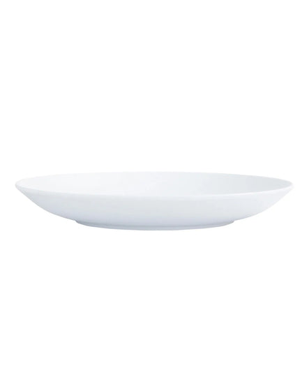 Đĩa Tròn Cal-Mil 22390-9-15 Melamine Coupe 22.9 cm, Trắng/Bề Mặt Nhám