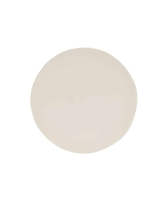 Đĩa Tròn Cal-Mil 24031-7-103 Melamine Hand Thrown 17.8 cm, Màu Ngà