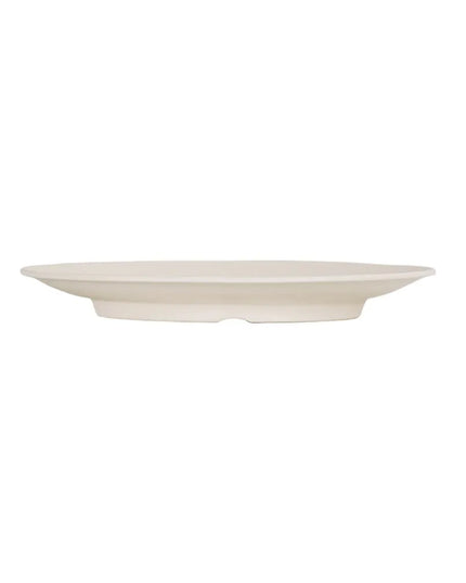 Đĩa Tròn Cal-Mil 24031-7-103 Melamine Hand Thrown 17.8 cm, Màu Ngà