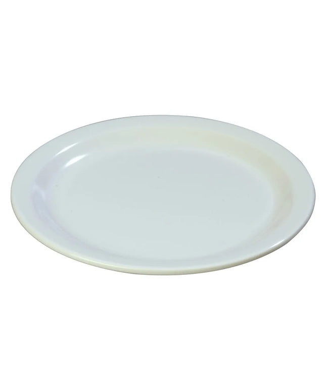 Đĩa Tròn Carlisle 22.9 cm - Melamine, Trắng (4350102)