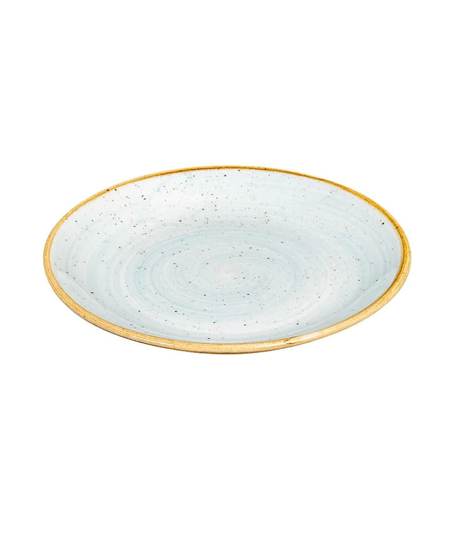 Đĩa Tròn Churchill Stonecast 22 cm - Gốm, Duck Egg Blue (SDESEVP81)