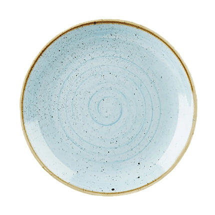 Đĩa Tròn Churchill Stonecast 22 cm - Gốm, Duck Egg Blue (SDESEVP81)