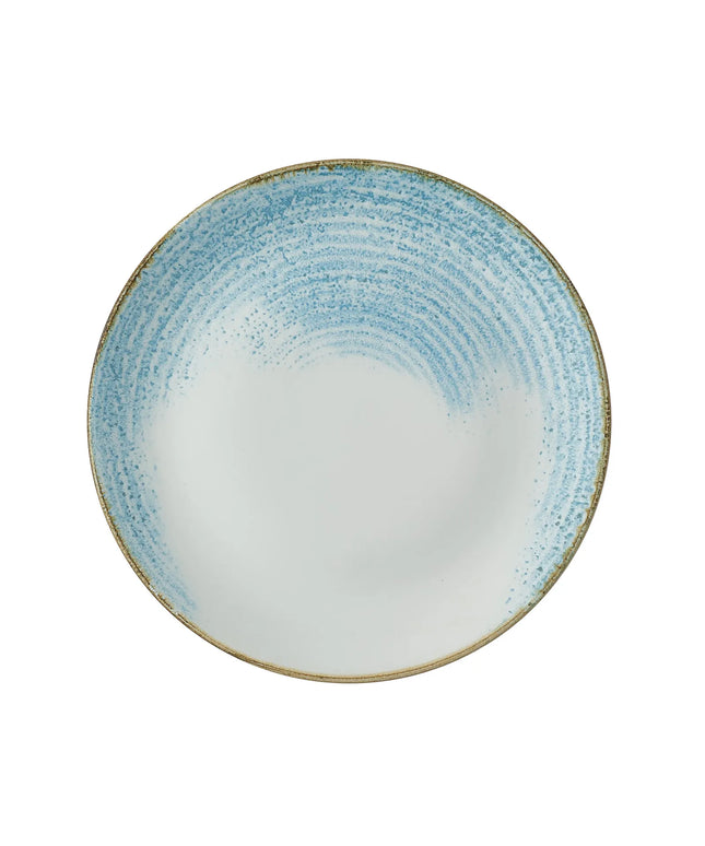 Đĩa Tròn Coupe Churchill Studio Prints® 26 cm - Gốm, Aquamarine (HAAMEV101)