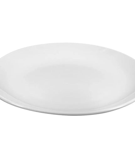 Đĩa Tròn Coupe Libbey 840-425C Dòng Porcelana™ 22.9 cm - Sứ, Trắng Sáng