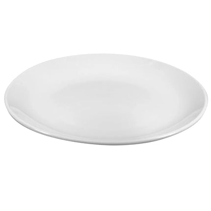 Đĩa Tròn Coupe Libbey 840-425C Dòng Porcelana™ 22.9 cm - Sứ, Trắng Sáng
