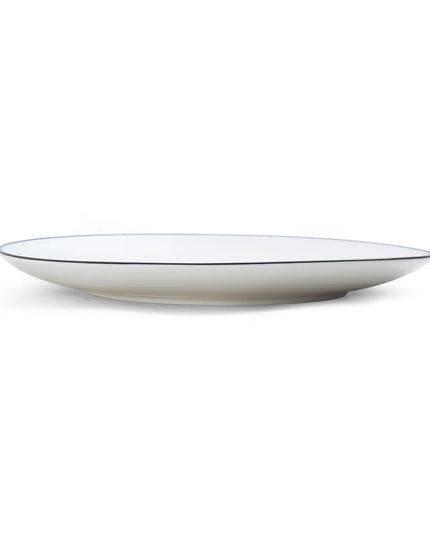 Đĩa Tròn Coupe Mikasa Hospitality 5260381 Bistro 22.9 cm - Sứ Black Pinstripe