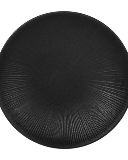 Đĩa Tròn Elite Global Solutions 21 cm - Nhựa Melamine, Đen (B379825-B)