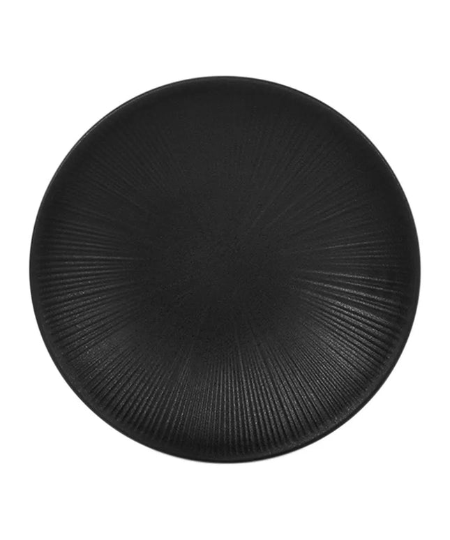 Đĩa Tròn Elite Global Solutions 21 cm - Nhựa Melamine, Đen (B379825-B)
