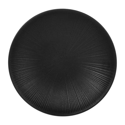 Đĩa Tròn Elite Global Solutions 21 cm - Nhựa Melamine, Đen (B379825-B)