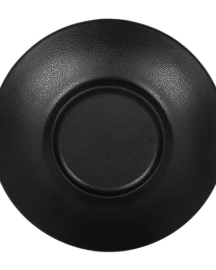 Đĩa Tròn Elite Global Solutions 21 cm - Nhựa Melamine, Đen (B379825-B)