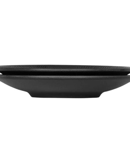 Đĩa Tròn Elite Global Solutions 21 cm - Nhựa Melamine, Đen (B379825-B)