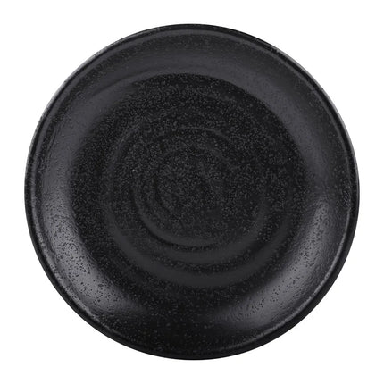 Đĩa Tròn Elite Global Solutions Nhựa Melamine 12.7 cm, Màu Đen (JW7005-B)