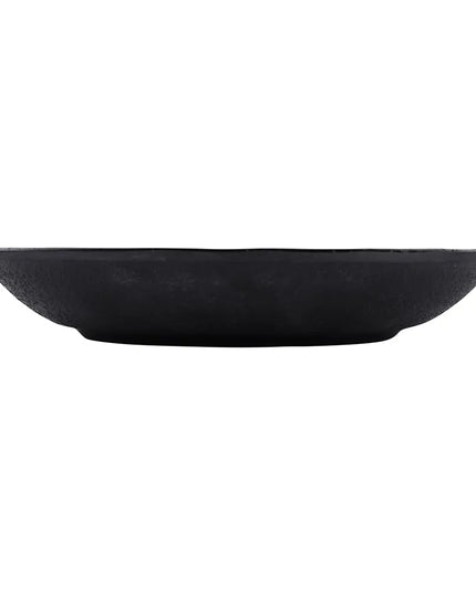 Đĩa Tròn Elite Global Solutions Nhựa Melamine 12.7 cm, Màu Đen (JW7005-B)