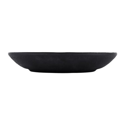Đĩa Tròn Elite Global Solutions Nhựa Melamine 12.7 cm, Màu Đen (JW7005-B)