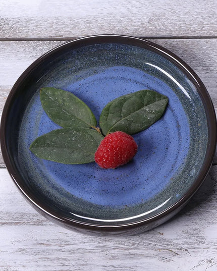 Đĩa Tròn Elite Global Solutions Nhựa Melamine Monet 13.3 cm - Màu Cobalt (B190053-CD)