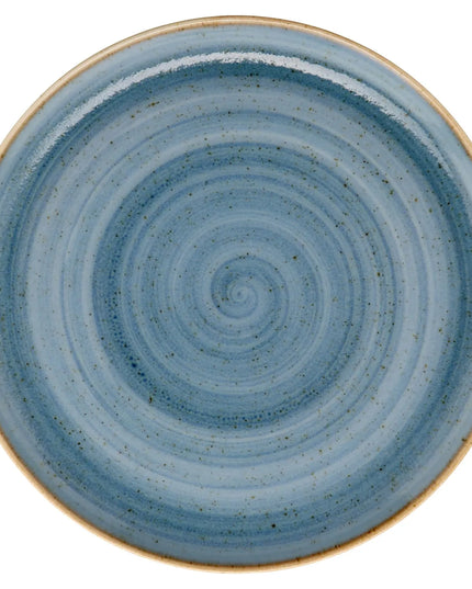 Đĩa Tròn GET 17.8cm Dòng Artisan - Sứ, Màu Xanh Dương (PA1604711724)
