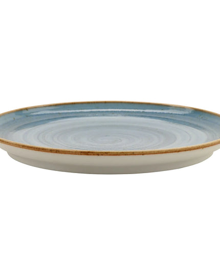 Đĩa Tròn GET 17.8cm Dòng Artisan - Sứ, Màu Xanh Dương (PA1604711724)