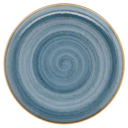 Đĩa Tròn GET 17.8cm Dòng Artisan - Sứ, Màu Xanh Dương (PA1604711724)