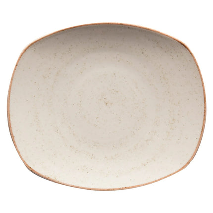 Đĩa Tròn GET 30.5cm Dòng Artisan - Sứ, Màu Be (PP1605722912)
