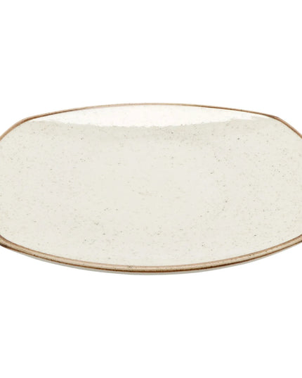 Đĩa Tròn GET 30.5cm Dòng Artisan - Sứ, Màu Be (PP1605722912)