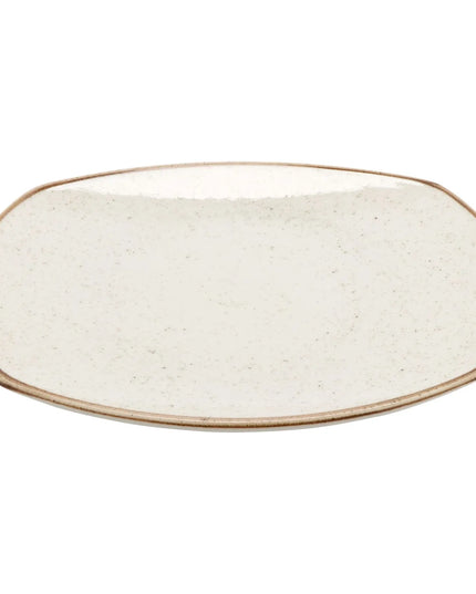 Đĩa Tròn GET 30.5cm Dòng Artisan - Sứ, Màu Be (PP1605722912)