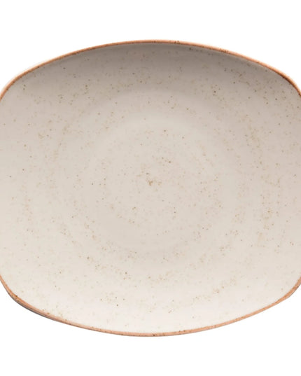 Đĩa Tròn GET 30.5cm Dòng Artisan - Sứ, Màu Be (PP1605722912)