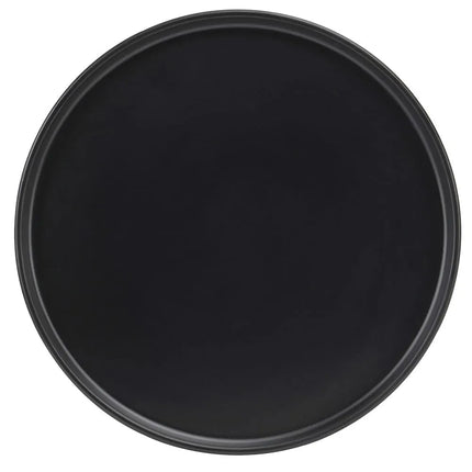 Đĩa Tròn Hudson Nhựa Melamine Cal-Mil 22026-10-13, 26 cm, Màu Đen