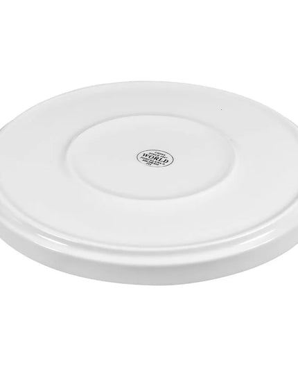 Đĩa Tròn Libbey 840-330-010 26.7 cm Porcelana™ - Sứ, Màu Trắng Sáng