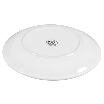 Đĩa Tròn Libbey 840-435C Sứ 24.1 cm, Coupe, Màu Trắng Sáng, Porcelana