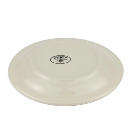 Đĩa Tròn Libbey DSD-5 14 cm Màu Cát Sa Mạc - Lốm Đốm, (2) Viền Nâu