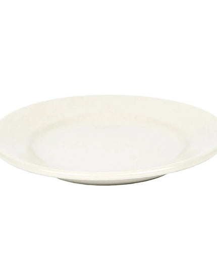 Đĩa Tròn Libbey PWC-31 15.9 cm Mép Cuộn - Gốm Sứ, Princess White