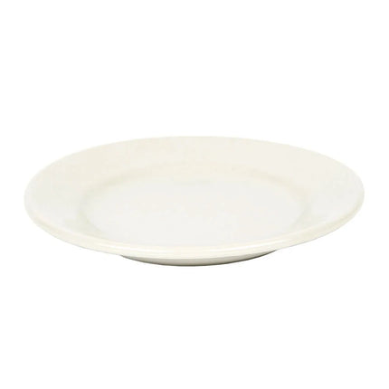 Đĩa Tròn Libbey PWC-31 15.9 cm Mép Cuộn - Gốm Sứ, Princess White