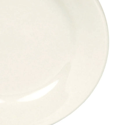 Đĩa Tròn Libbey PWC-31 15.9 cm Mép Cuộn - Gốm Sứ, Princess White