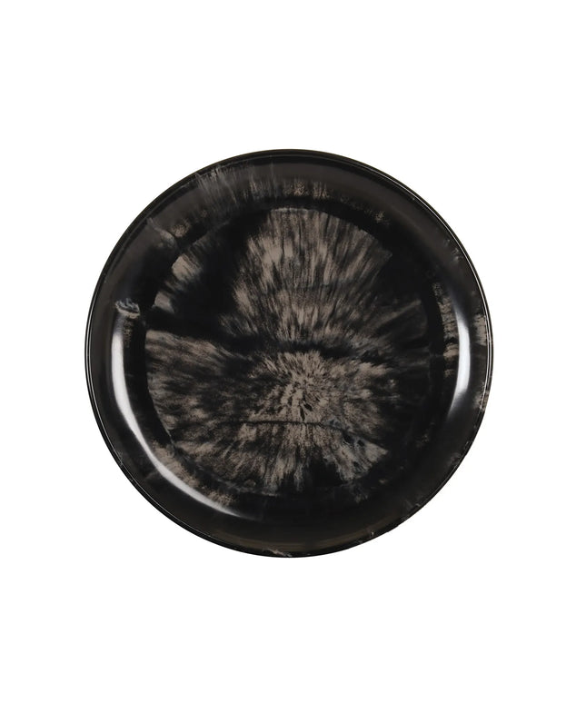 Đĩa Tròn Melamine Cal-Mil 22351-10-120 25.4 cm Màu Đen