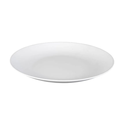 Đĩa Tròn Melamine Cal-Mil 22390-11-15 Coupe 27.9 cm Trắng Bề Mặt Nhám